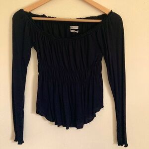 Women’s Urban Outfitters Black Cinched Top